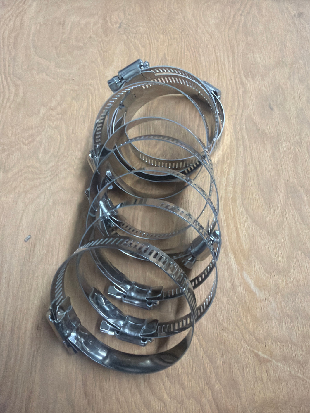 Stainless worm clamps quantity 8 – S.E.P auto products