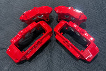 Load image into Gallery viewer, 17z 6 piston b5, b6, b7 Brembo bbk with hardware, pads, new slide pins and retaining clips