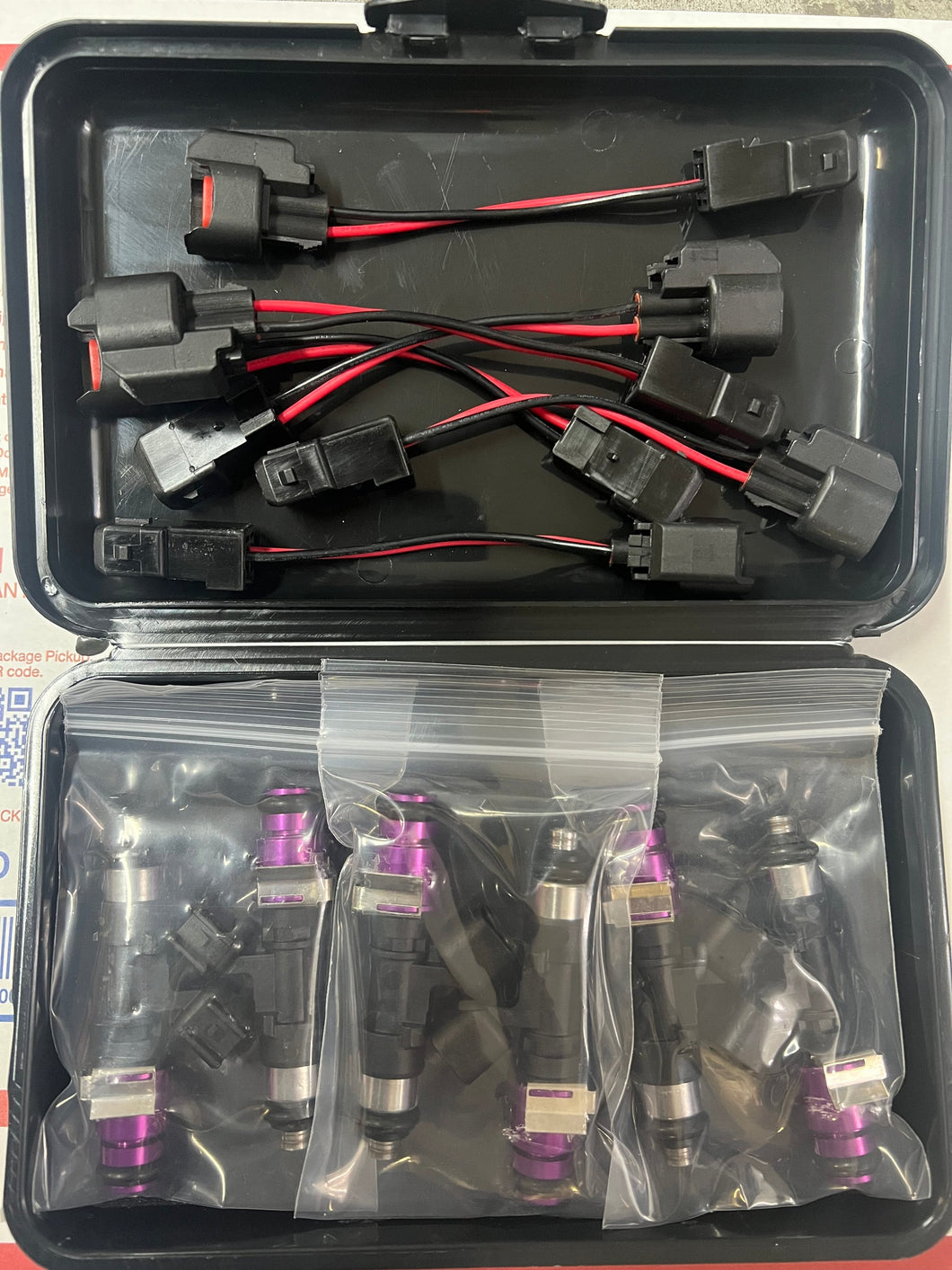 630 cc multi port injectors with adapters