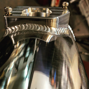 102 mm y pipe with 2.75 id inlets