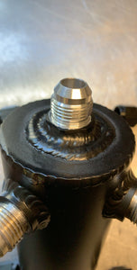 catch can with vented dump