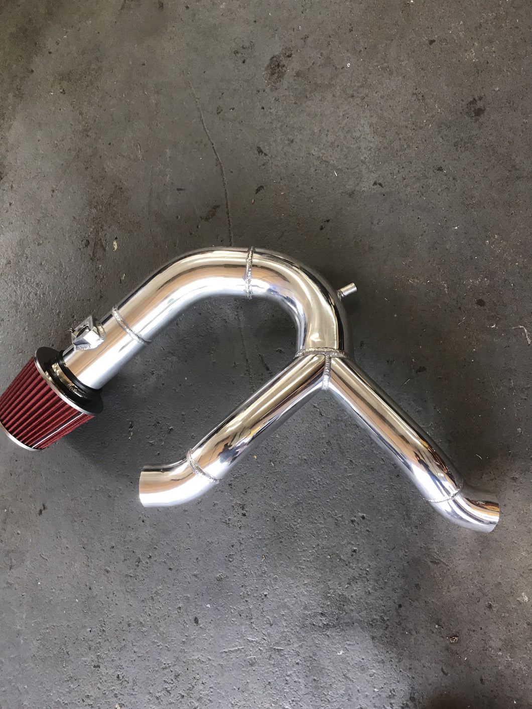 S.E.P Auto rs4 y pipe with integrated intake 85mm id