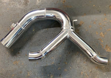 Load image into Gallery viewer, 102 mm y pipe with 2.75 id inlets