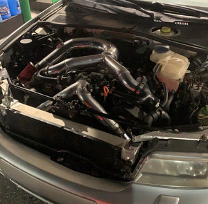 2.5” bi pipe kit for hemi / rs4 intake manifolds