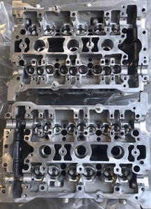 2.8 cylinder heads rebuilt with upgraded exhaust valves/ guides with new cam chain tensioners assembled for 2.7 application