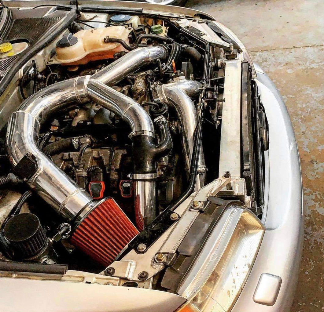 2.5” bi pipe kit for hemi / rs4 intake manifolds