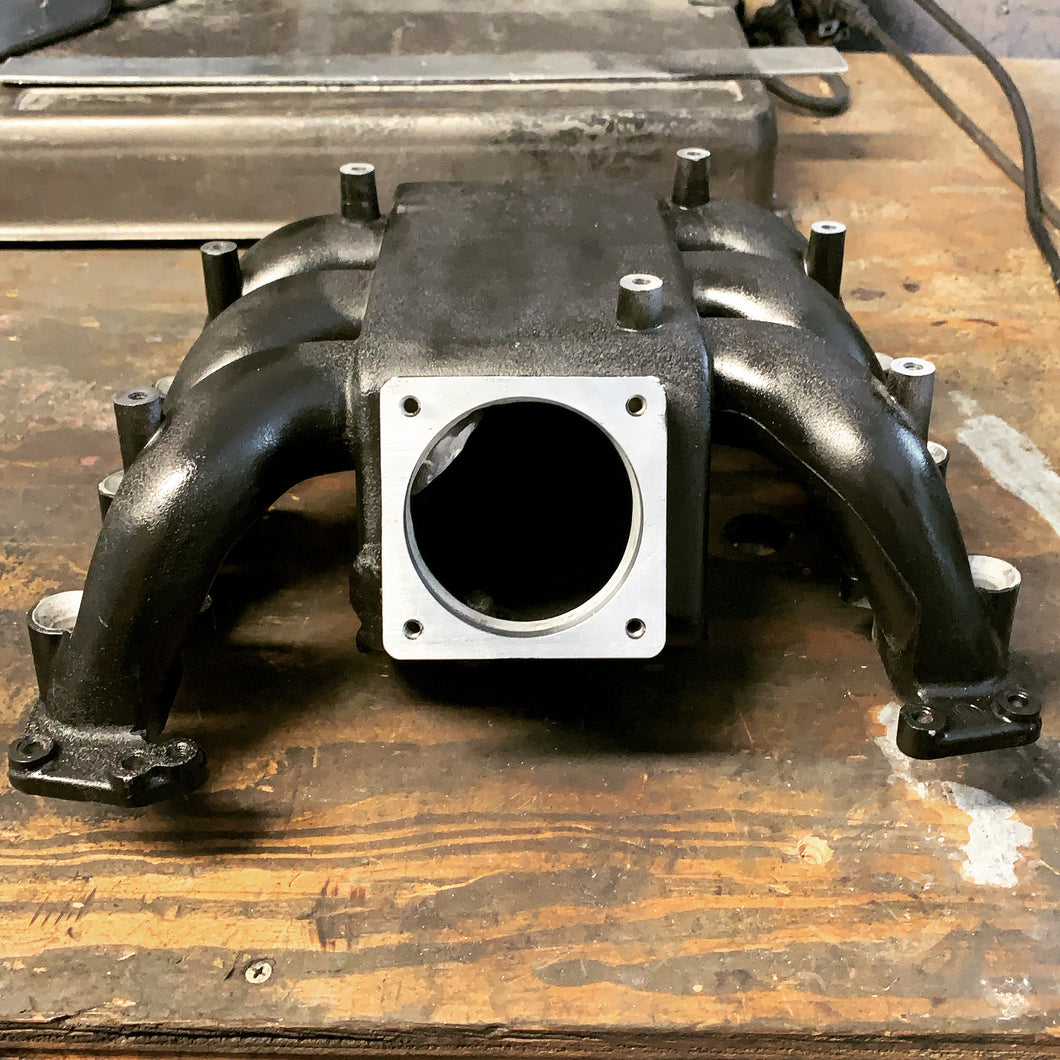 Modified large plenum apb manifold with rs4 flange