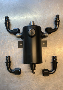 catch can with vented dump