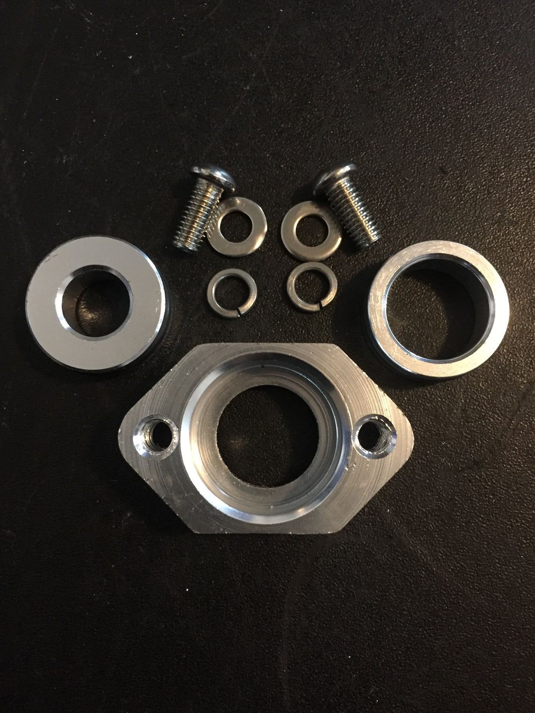 1.8/2.7 map sensor flange with 3/4 bar adapters and hardware