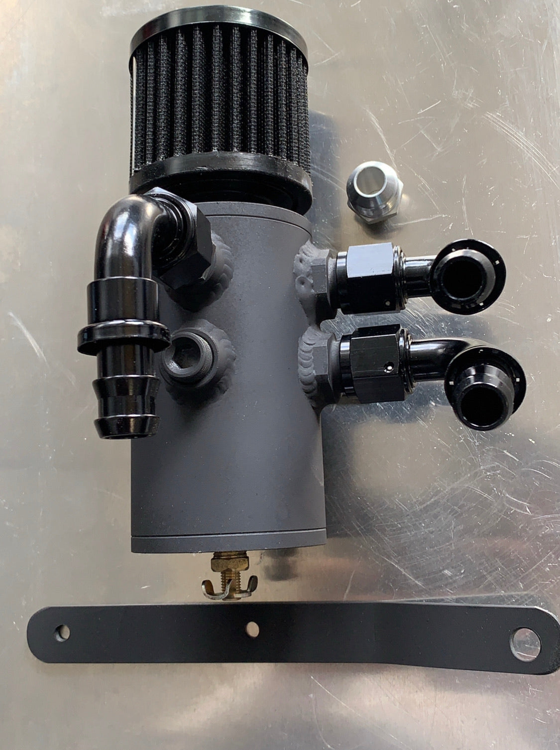 2.7t catch can kit with bolt on bracket – S.E.P auto products